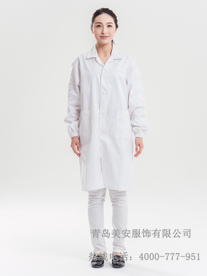 美安服飾防靜電大褂滌棉防靜電無塵大褂